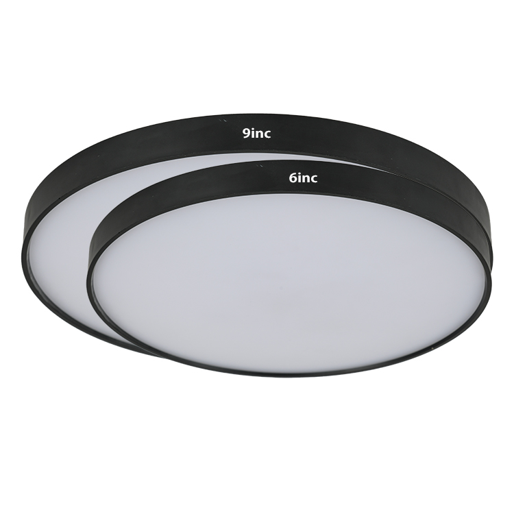 modern interior 9 inch flush mount ceiling lighting fixture for bathroom